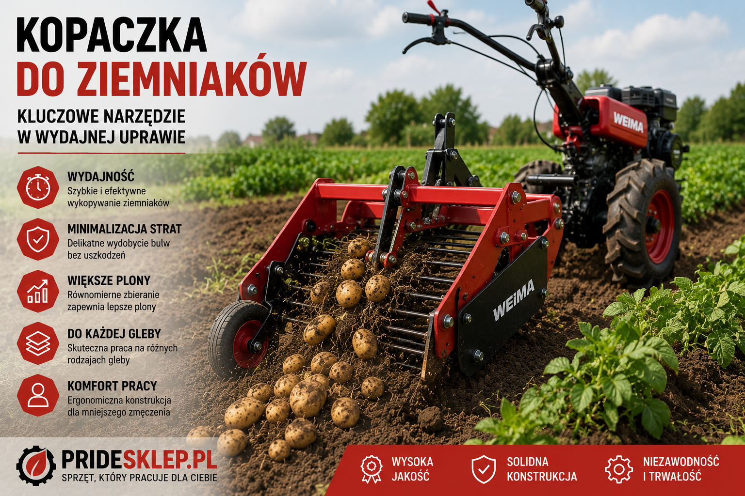 Kopaczka do ziemniaków - Kluczowe narzędzie w wydajnej uprawie